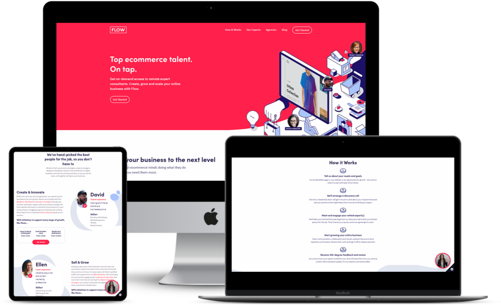 Flow website