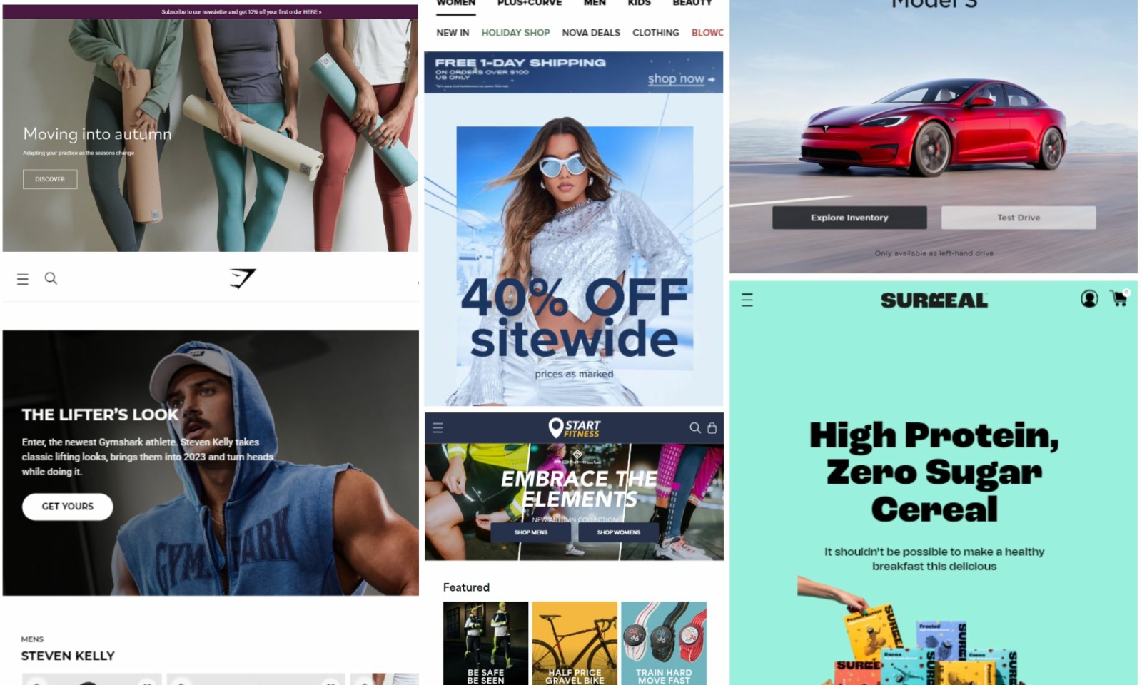 Best Shopify stores 2024