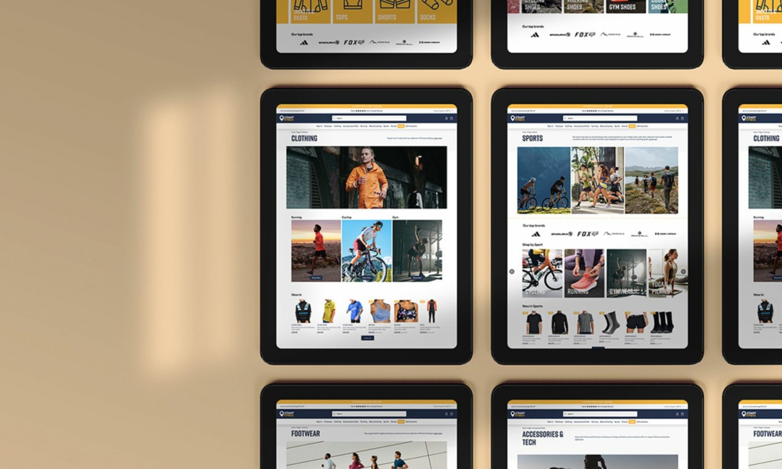 Shopify website redesign