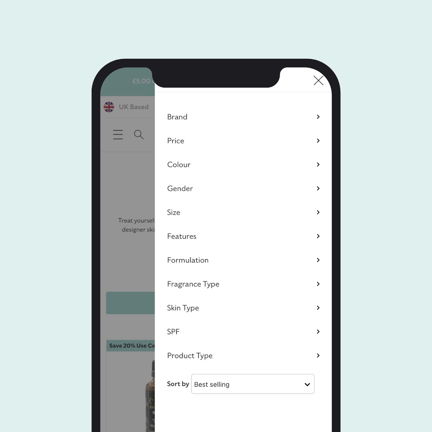 Hogies website on mobile