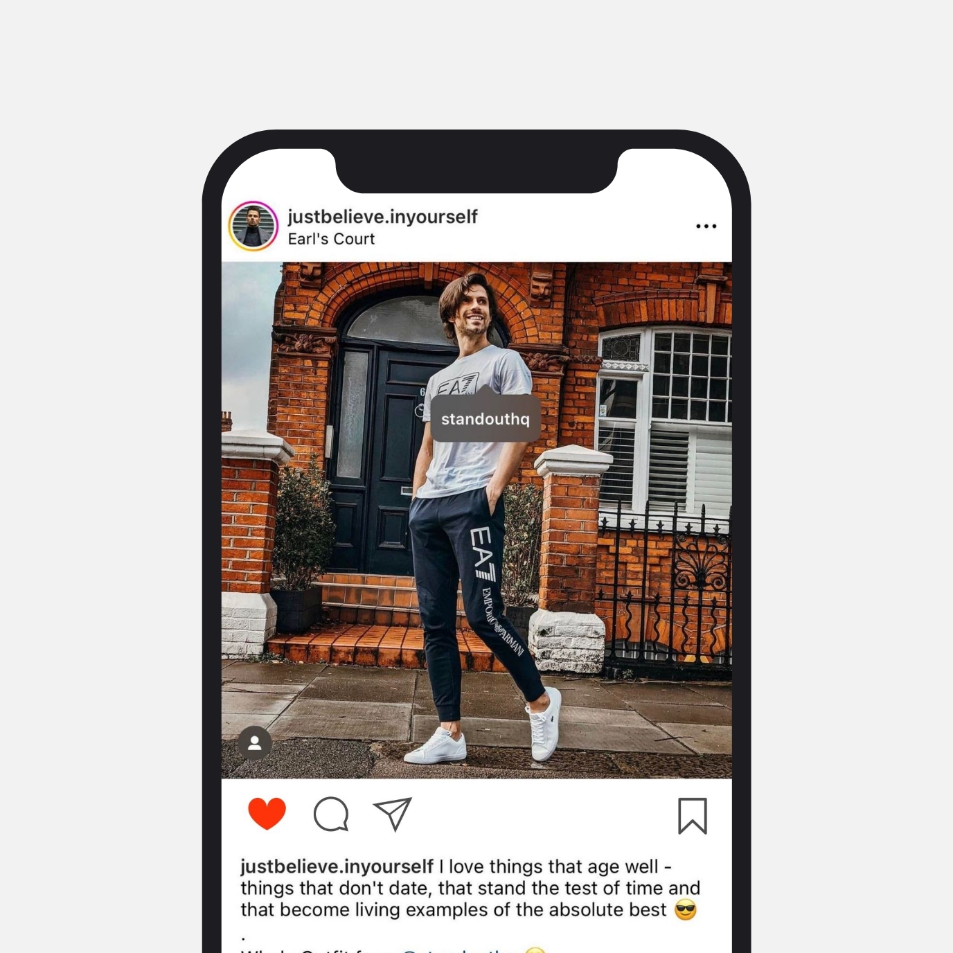 Standout social media campaign content