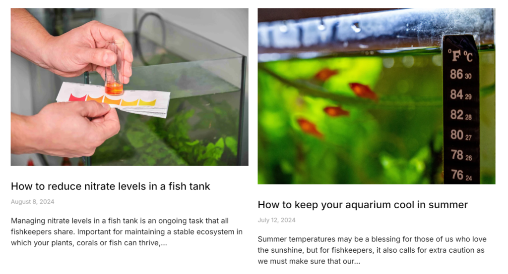 Examples of Aquacadabra blogs