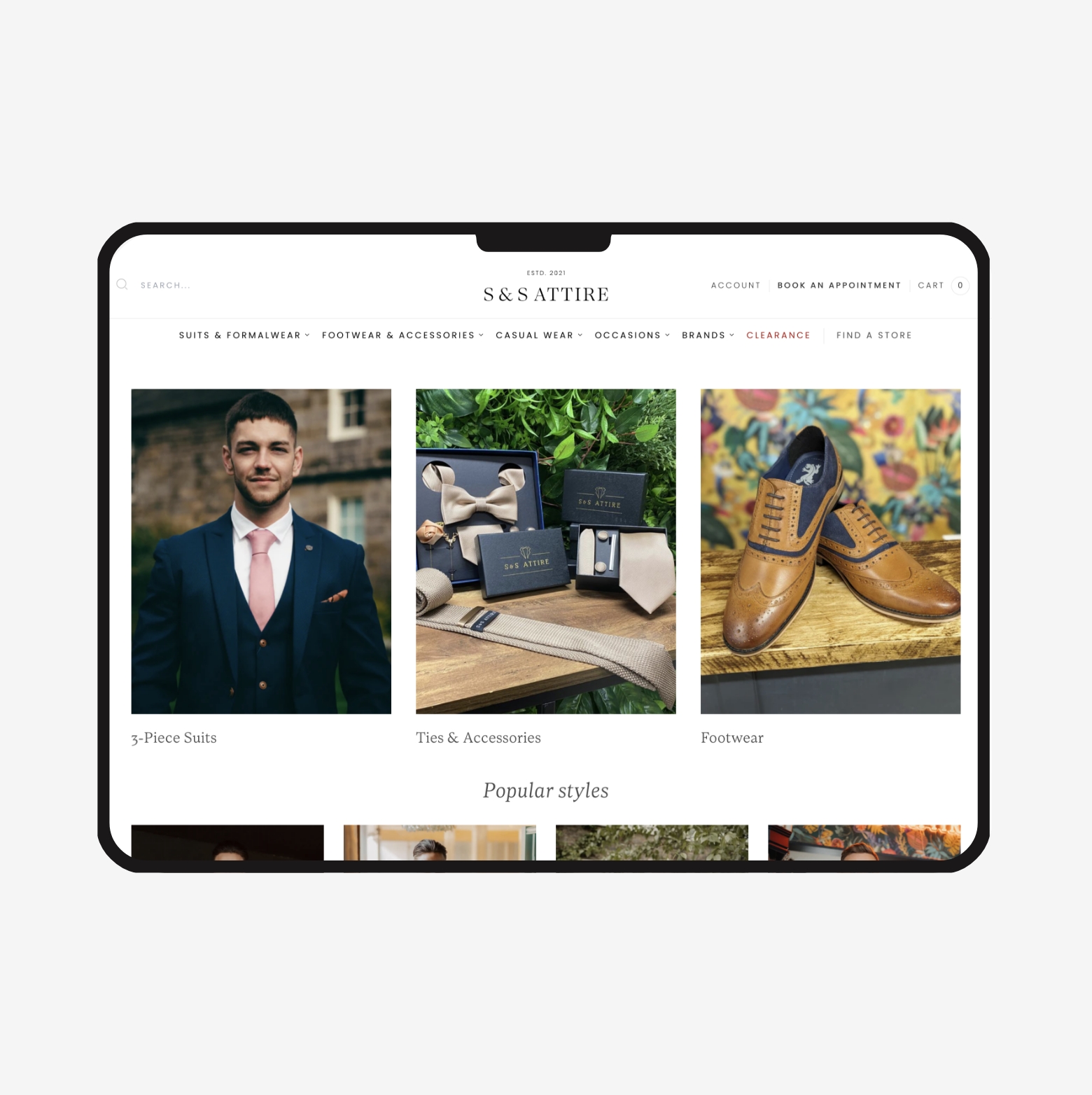 S&S Attire Shopify Case Study