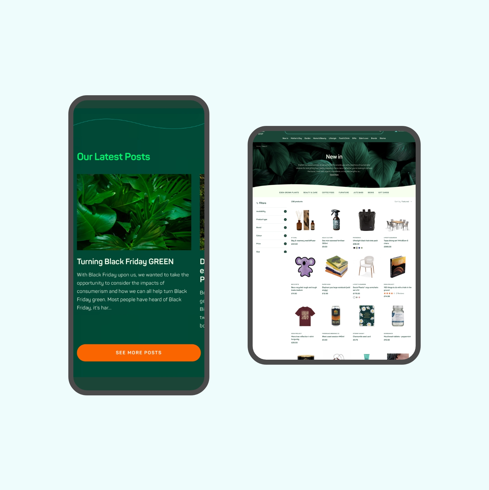 Eden Project online store