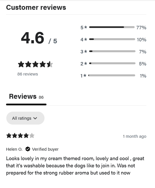 Product review integration