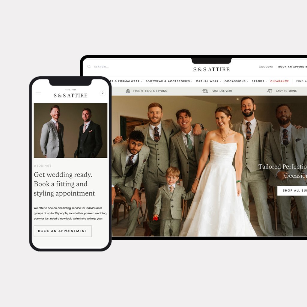Example of luxury mobile commerce