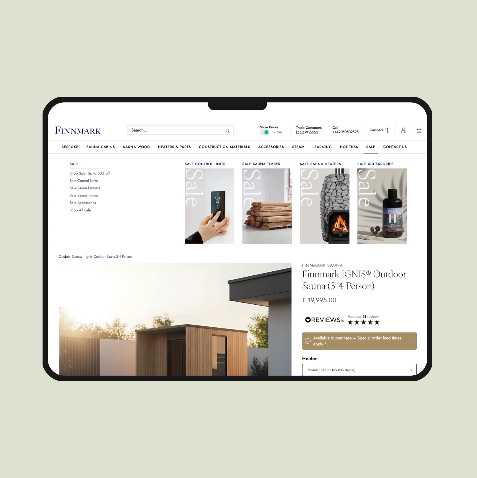 Finnmark Sauna Case Study