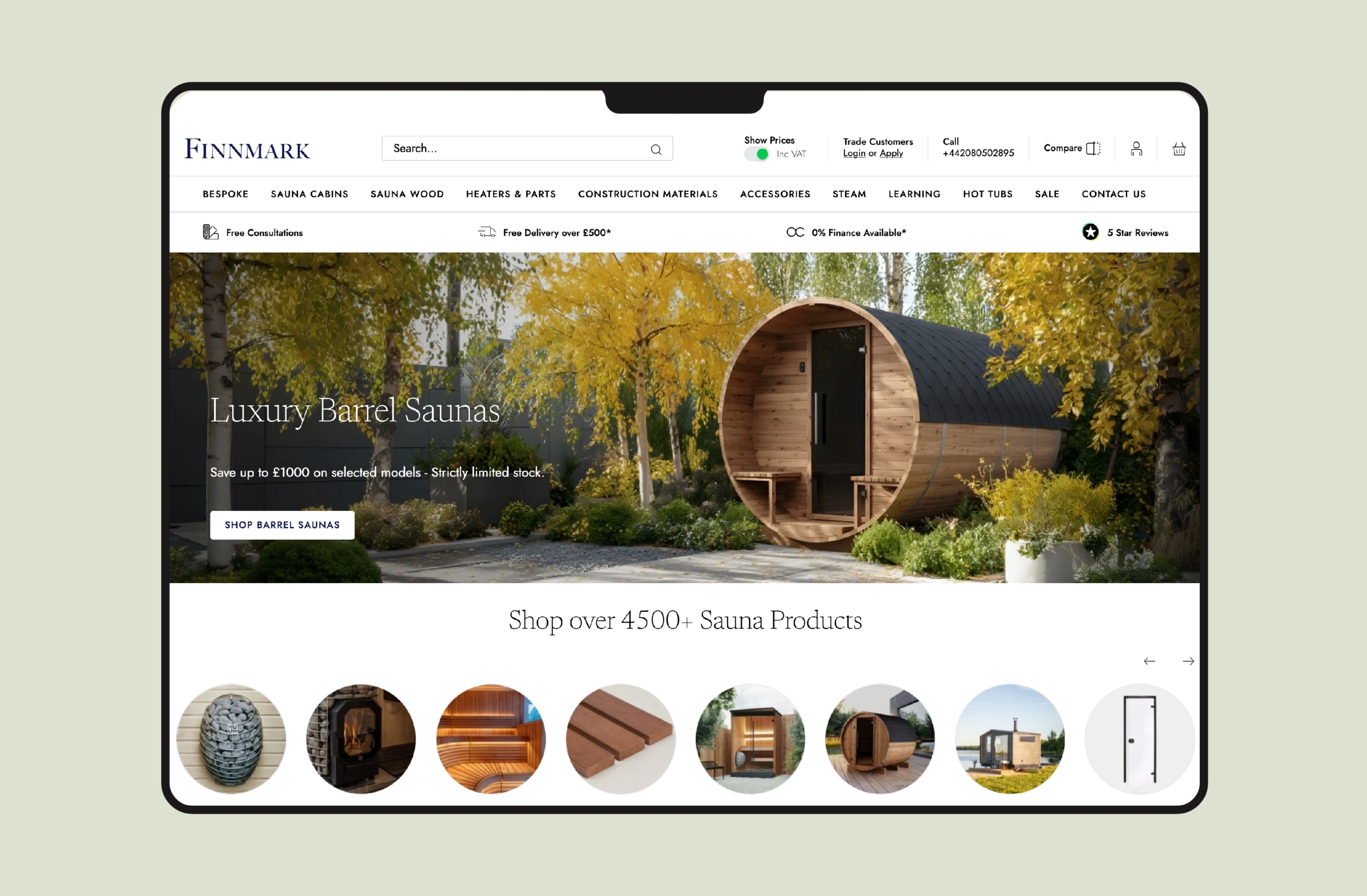 Finnmark Sauna Case Study