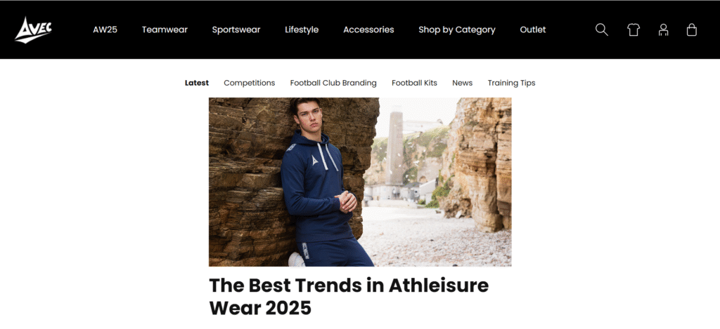 Content freshness example